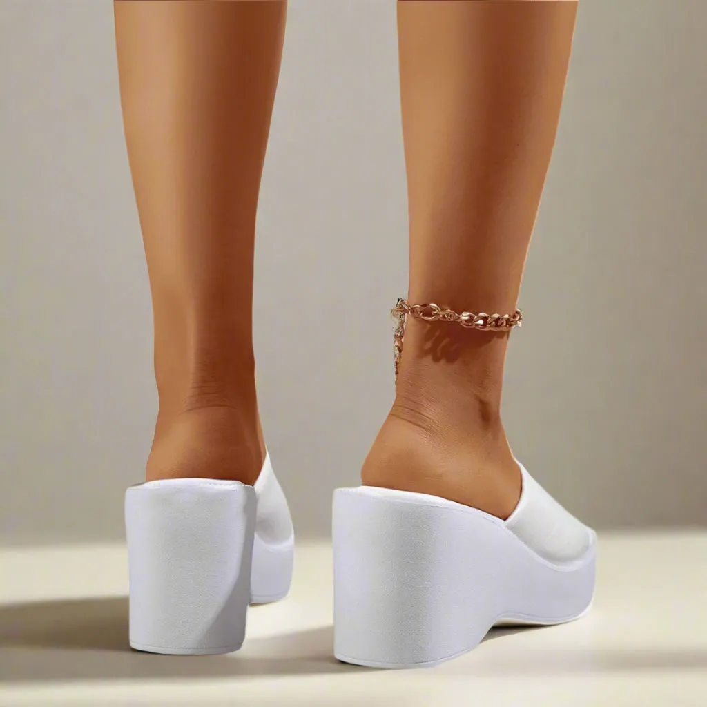 Women's Plus Size Platform Sandals
