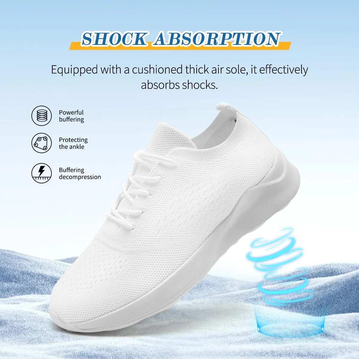 Womens Walking Shoes Sneakers Sports Workout Gym Shoes for Running Tennis Athletic Casual Shoes Jogging Lightweight Breathable Comfortable Fashion
