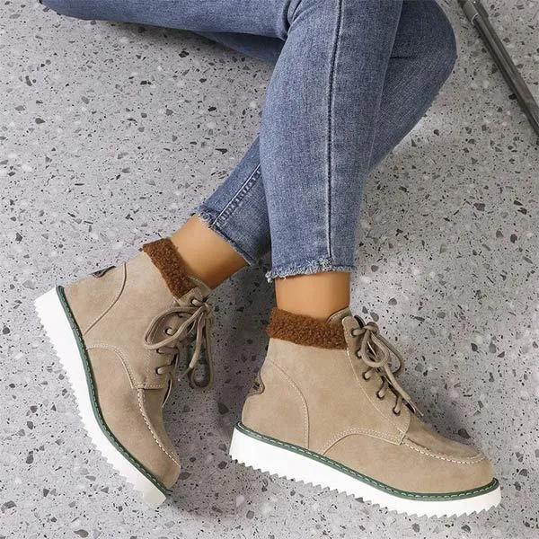 Women's Warm Winter Short Snow Boots 68564542C