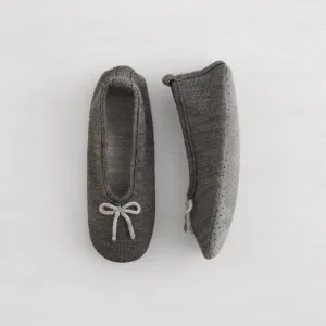 Womens Wool Ballet Slippers - 1PK