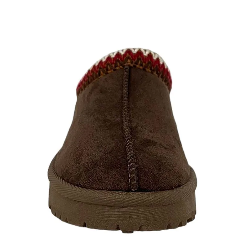 Women's Zen Cozy Mule Slippers in Chocolate