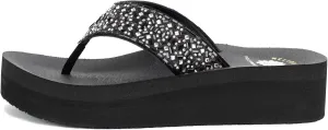 Yellow Box Women's Becca Flatform Flip-Flop, Platform Sandal, MellowMat Collection